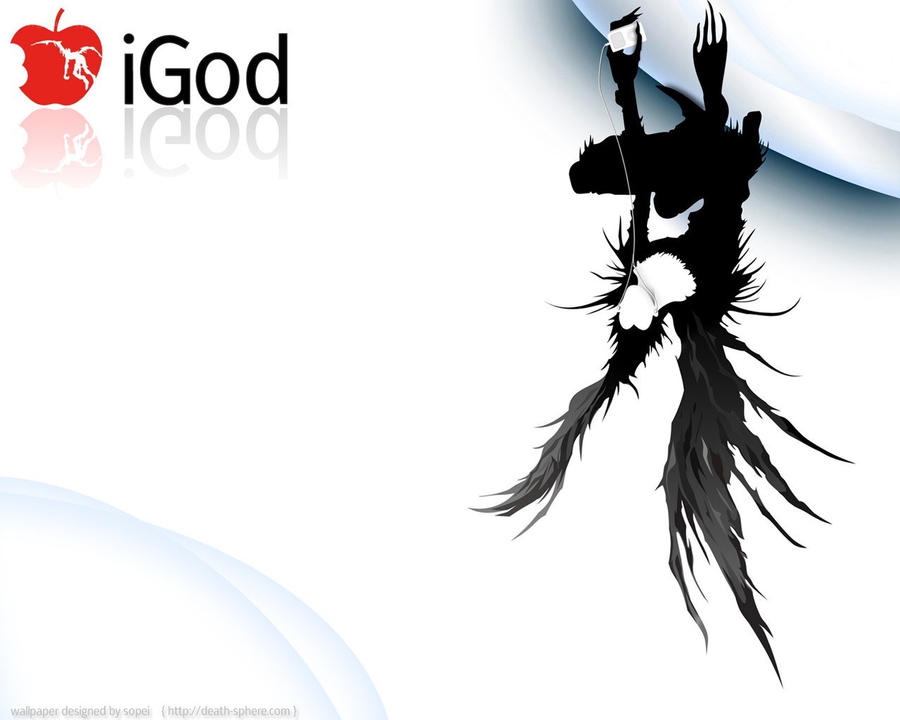iGod with Death Note character