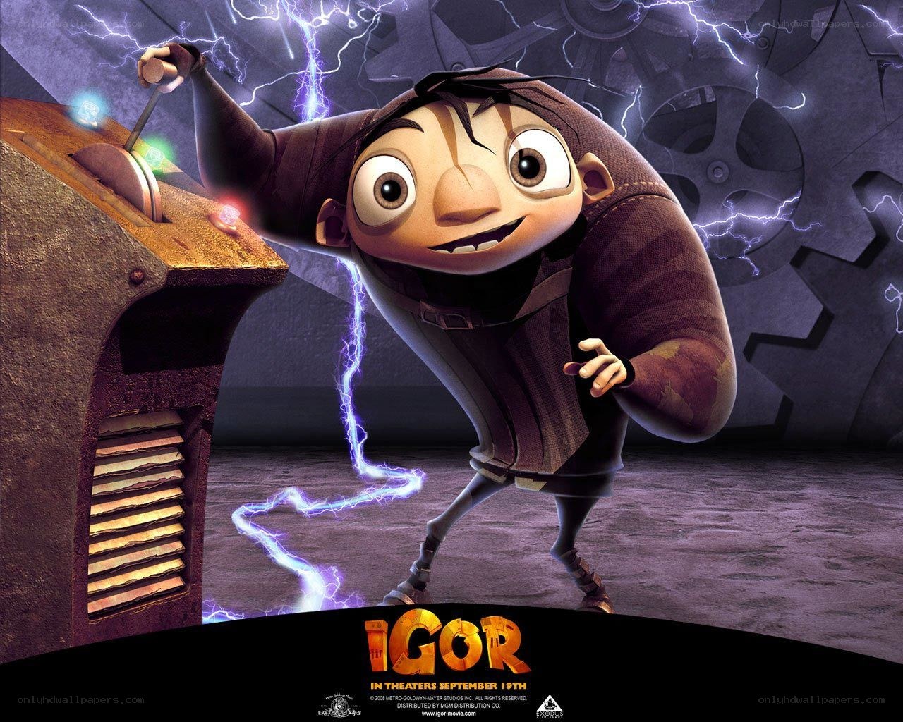 Igor movie character poster