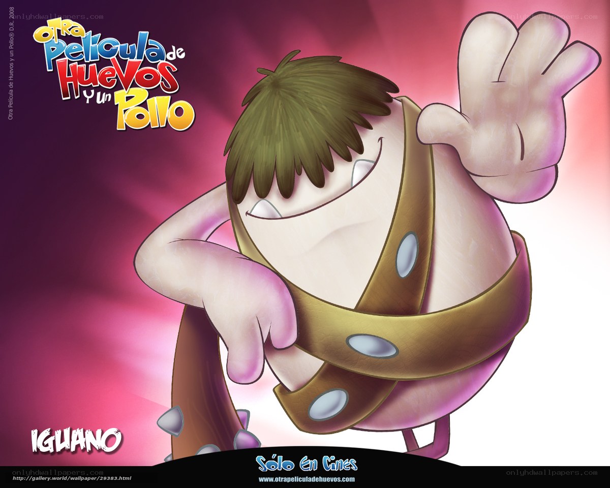 Iguano character from movie