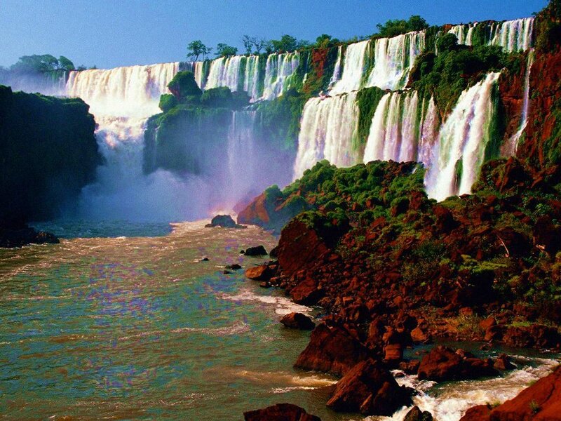 Iguazu Falls — Blue