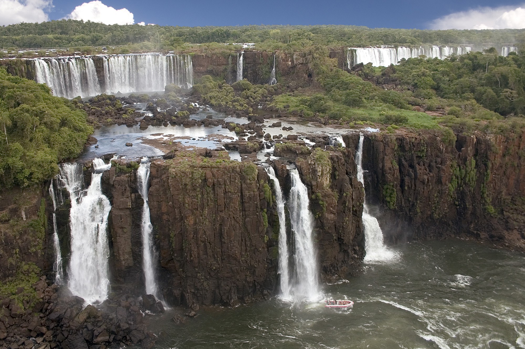 Iguazu Falls from above