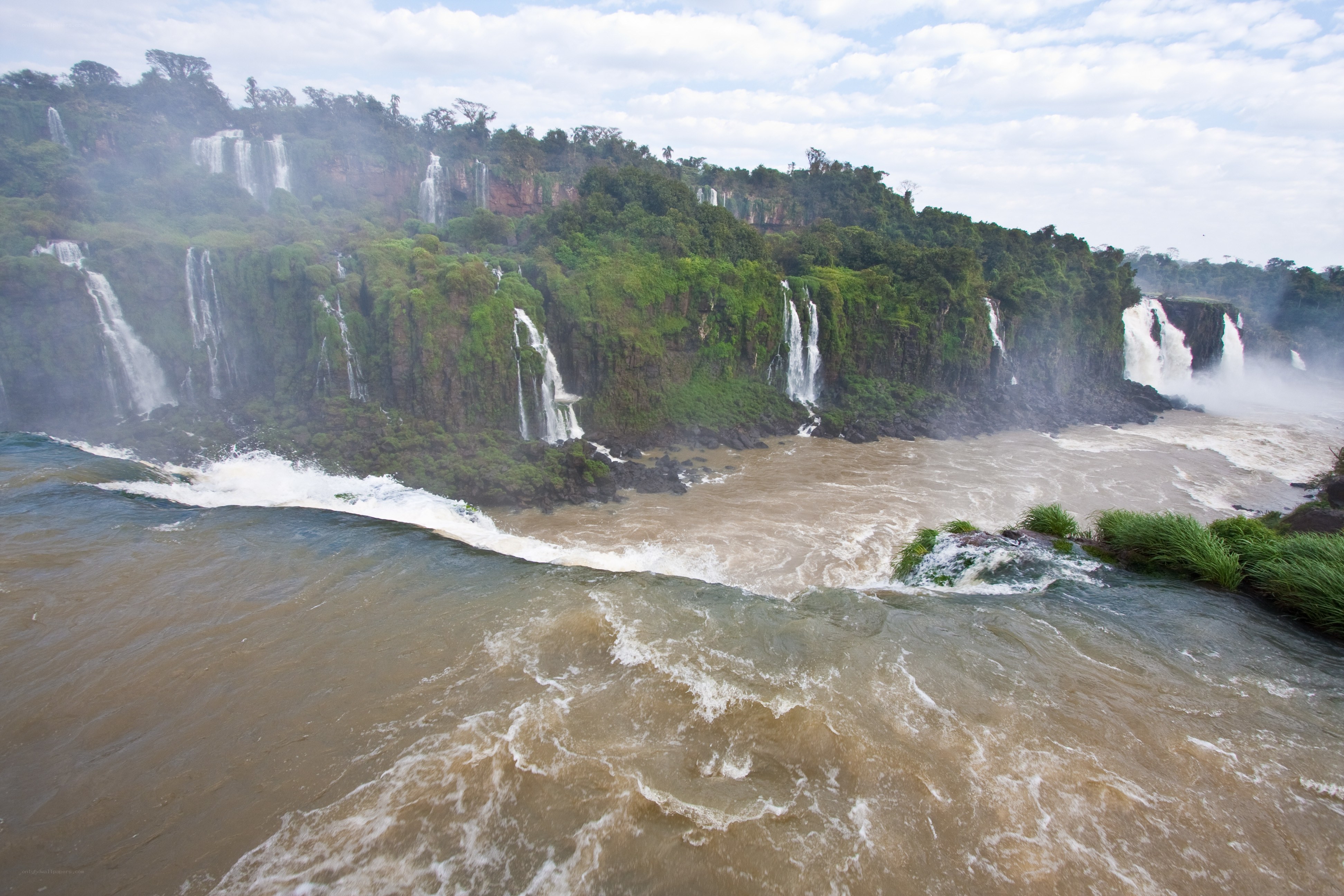 Iguazu Falls from the air