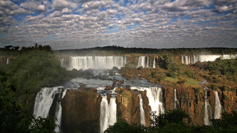 Iguazu Falls landscape