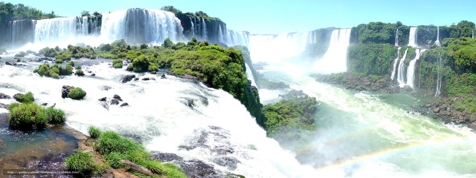 Iguazu Falls panorama
