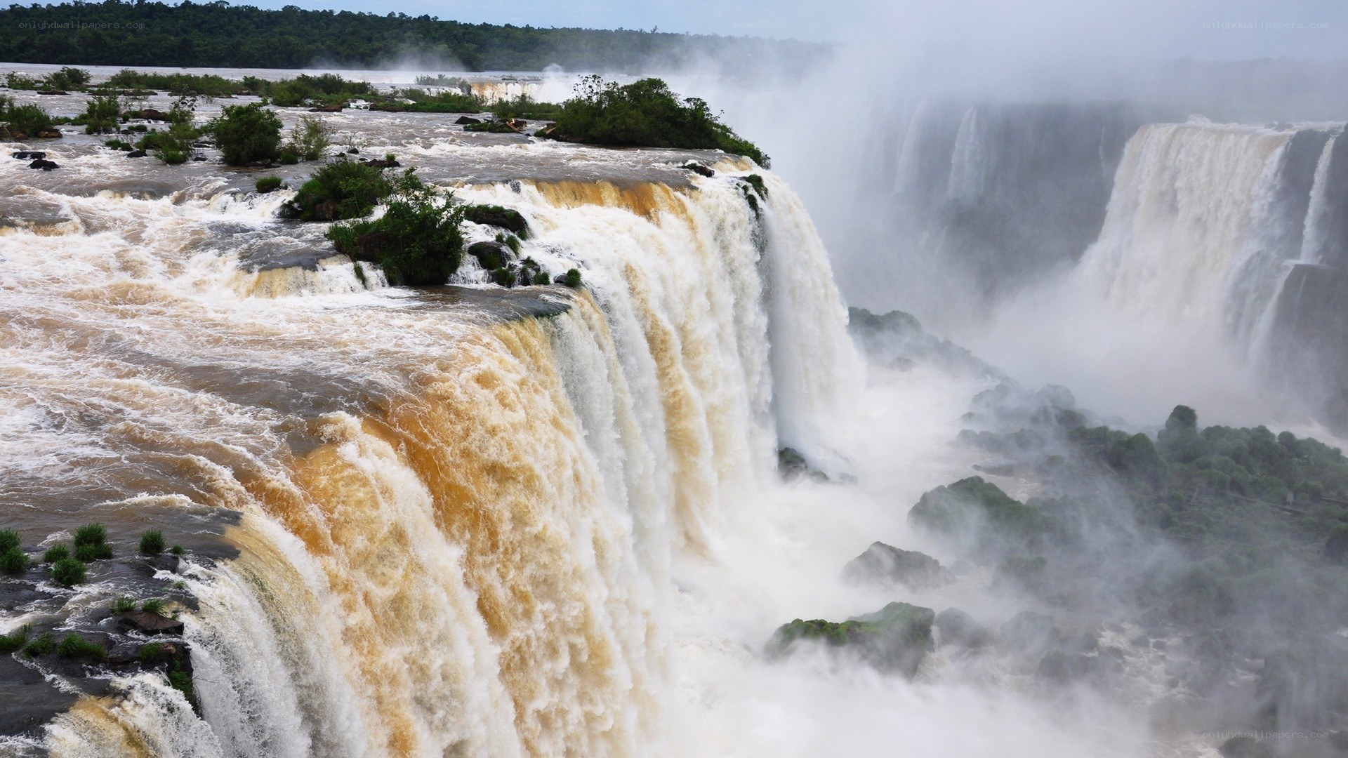 Iguazu Falls waterfall