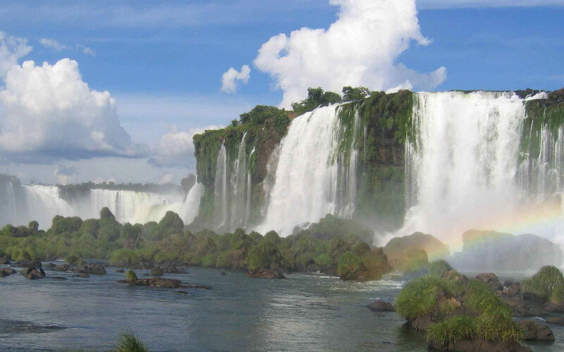 Iguazu Falls Waterfall — Photograph