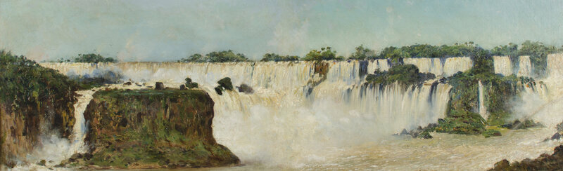 Iguazu Falls Waterfall — White, Dramatic, Afternoon