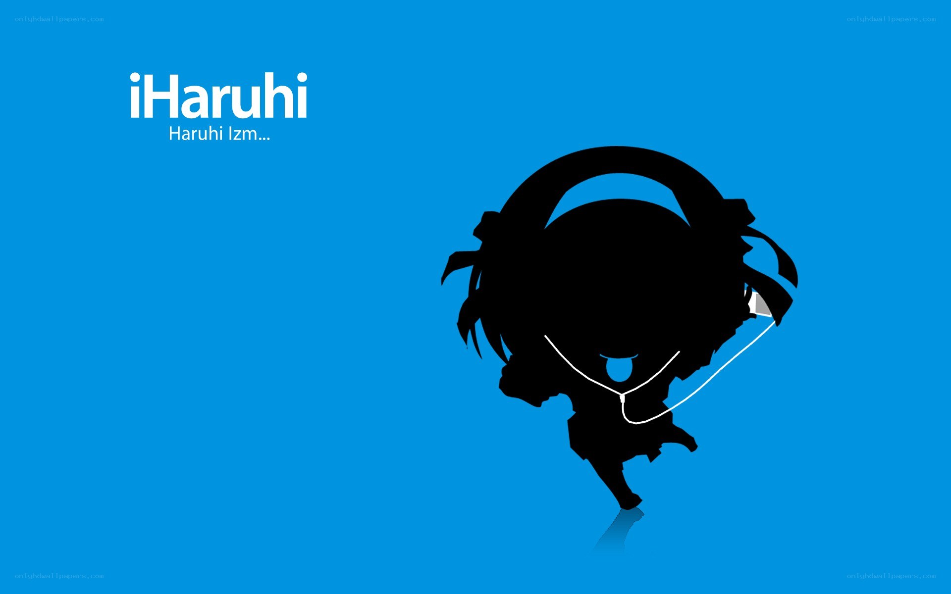 iHaruhi character silhouette