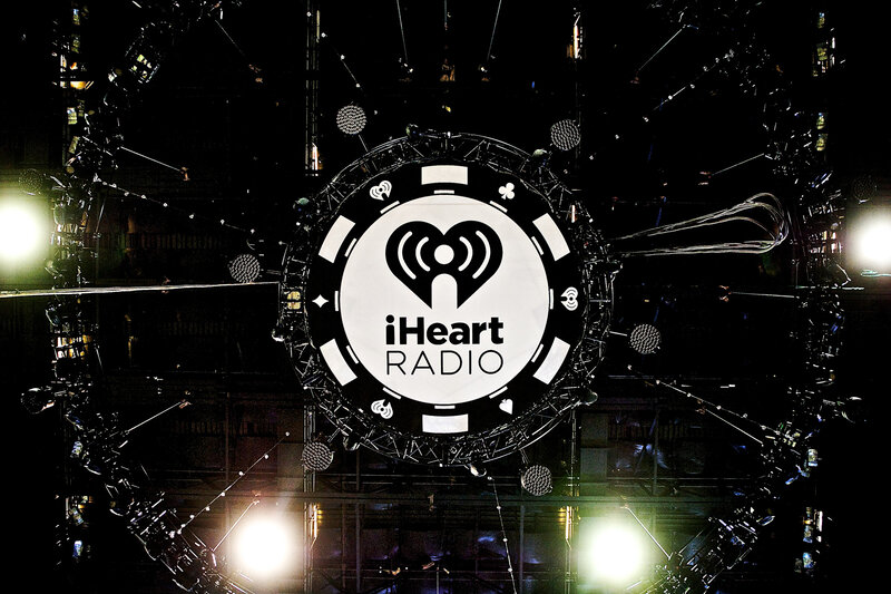 iHeartRadio stage setup