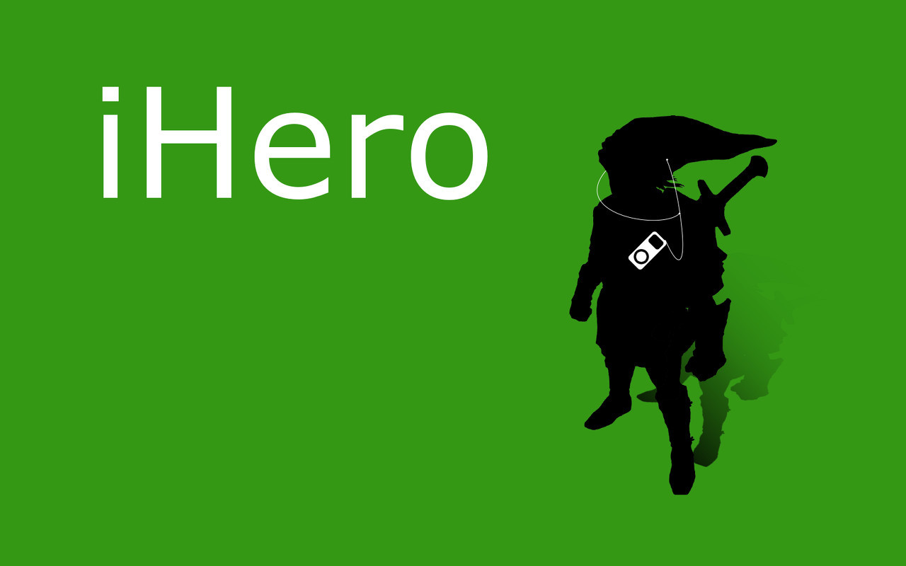 iHero character silhouette