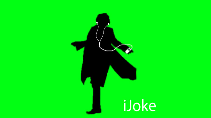 iJoke silhouette animation