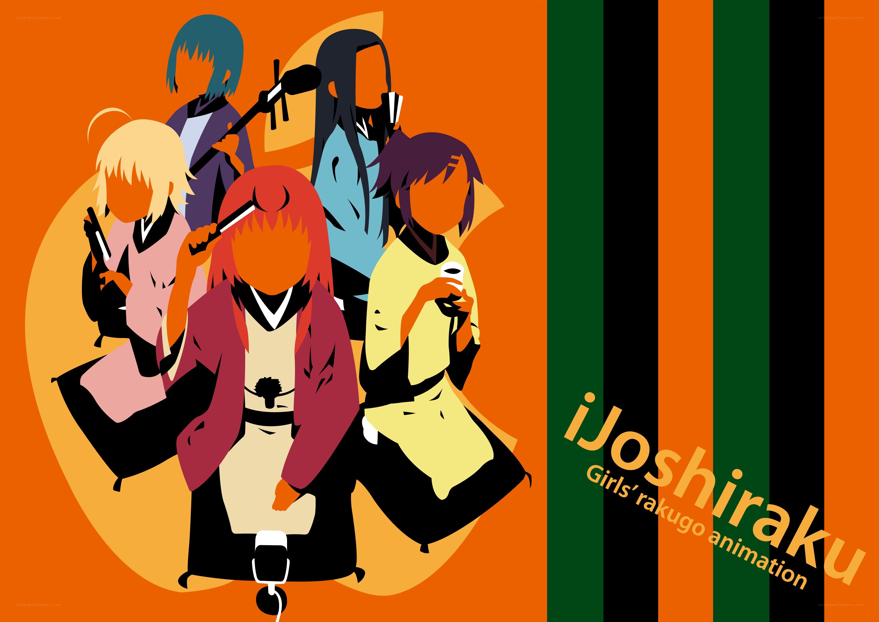 iJoshiraku anime characters