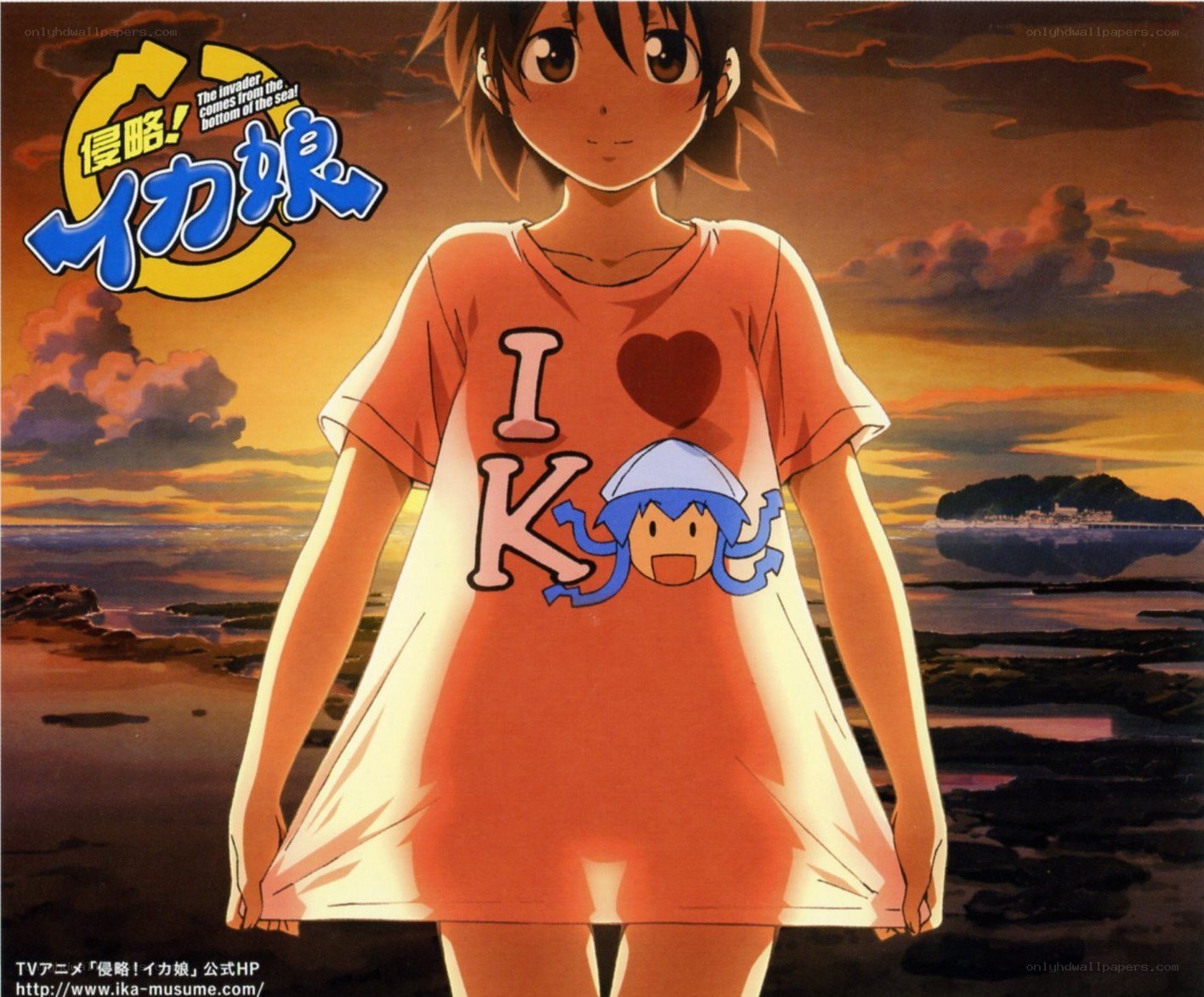 Ika Musume anime character