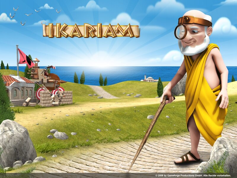 Ikariam game promotional art