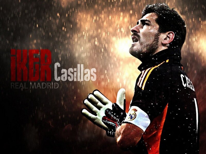 Iker Casillas in Rain — Black