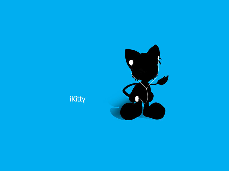 iKitty listening to music
