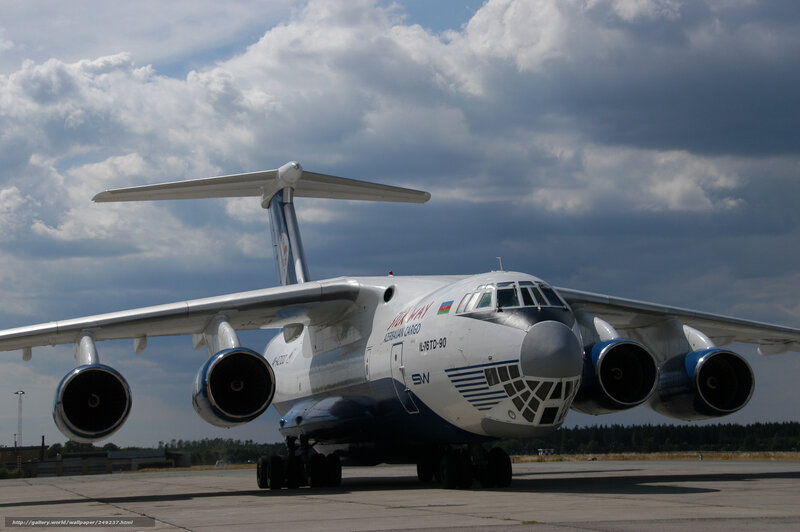 IL-76TD-90 cargo aircraft