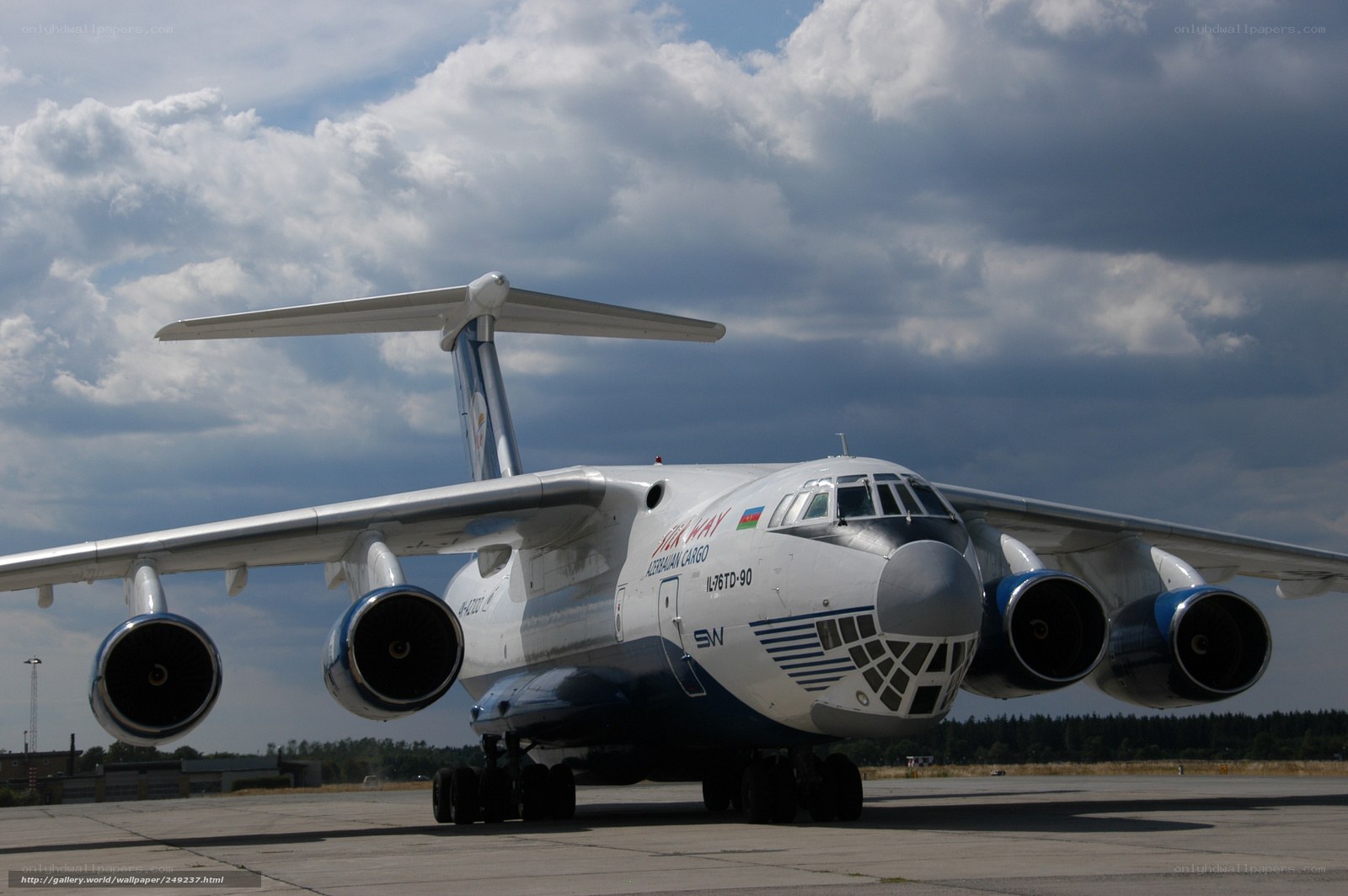 IL-76TD-90 cargo aircraft