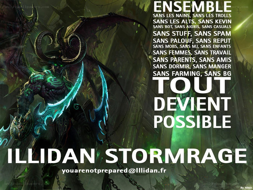 Illidan Stormrage poster