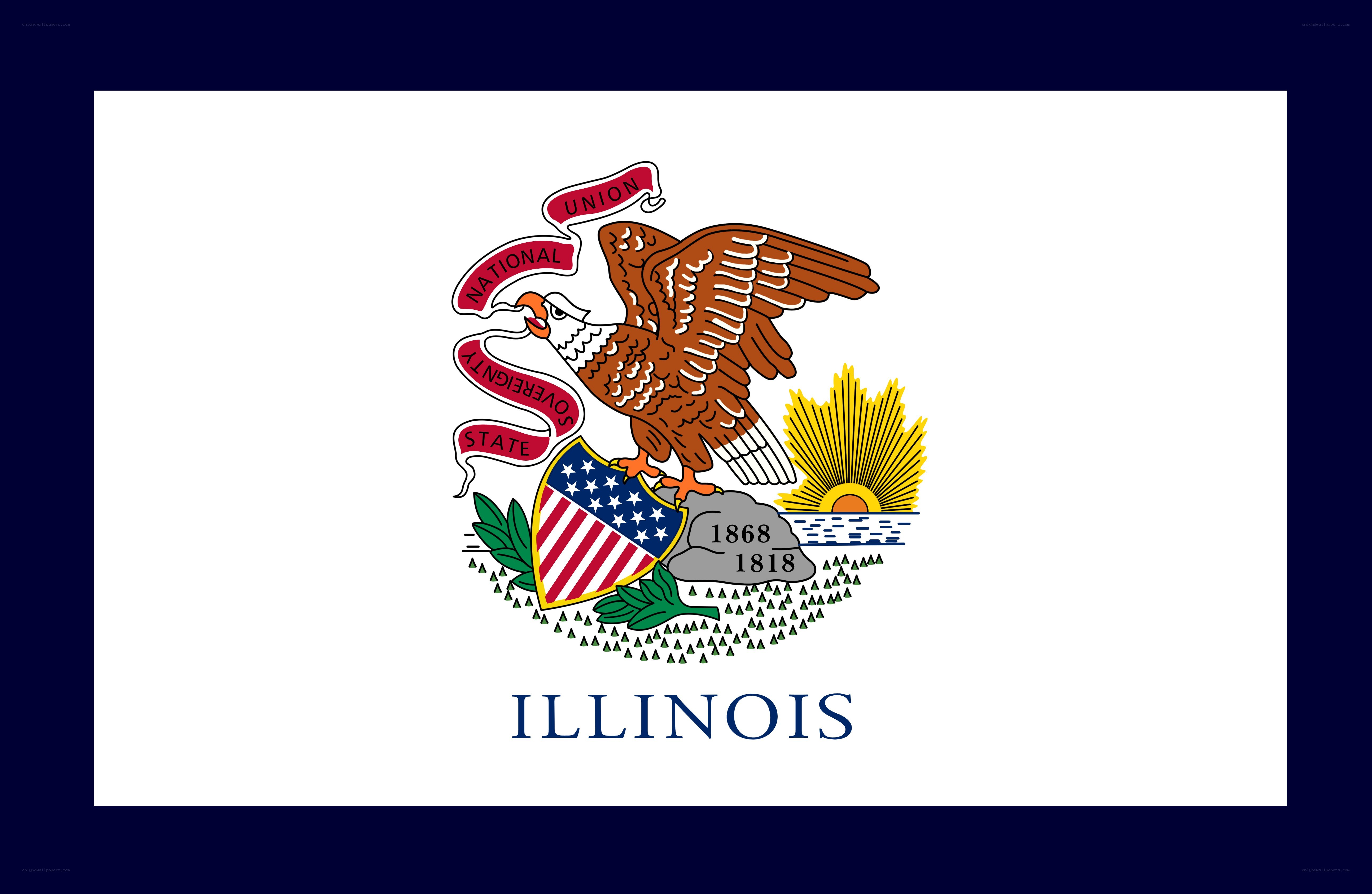 Illinois state flag