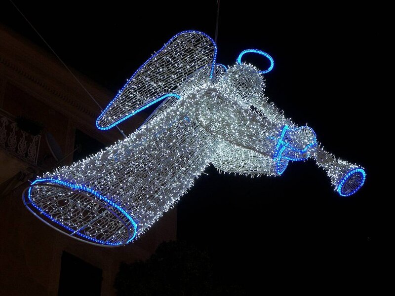 Illuminated Angel Figure