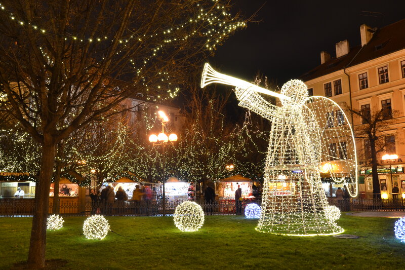 Illuminated Angel Sculpture