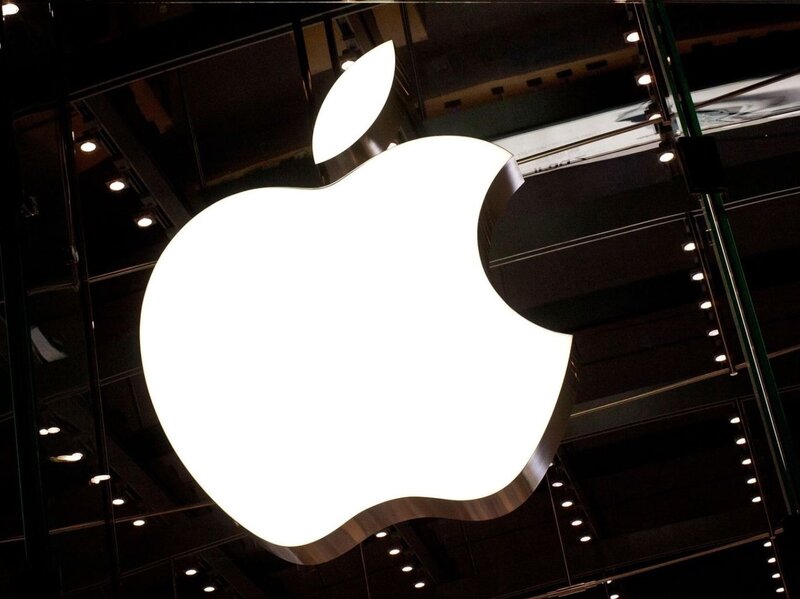 Illuminated Apple Logo — White