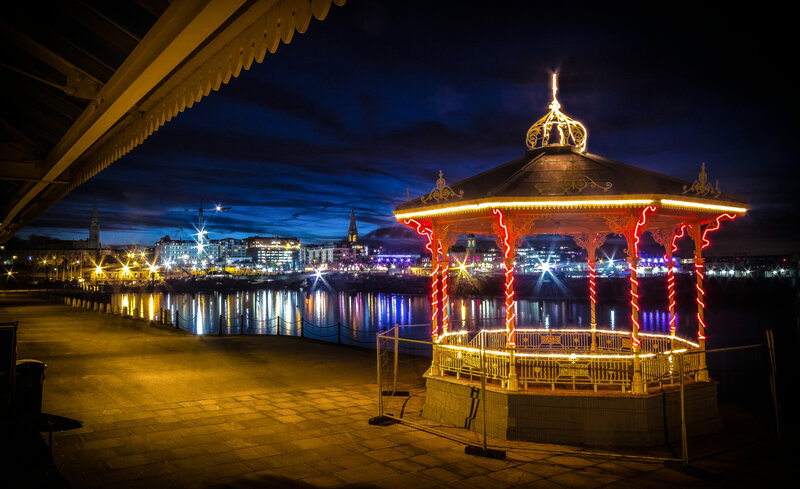 Illuminated Bandstand