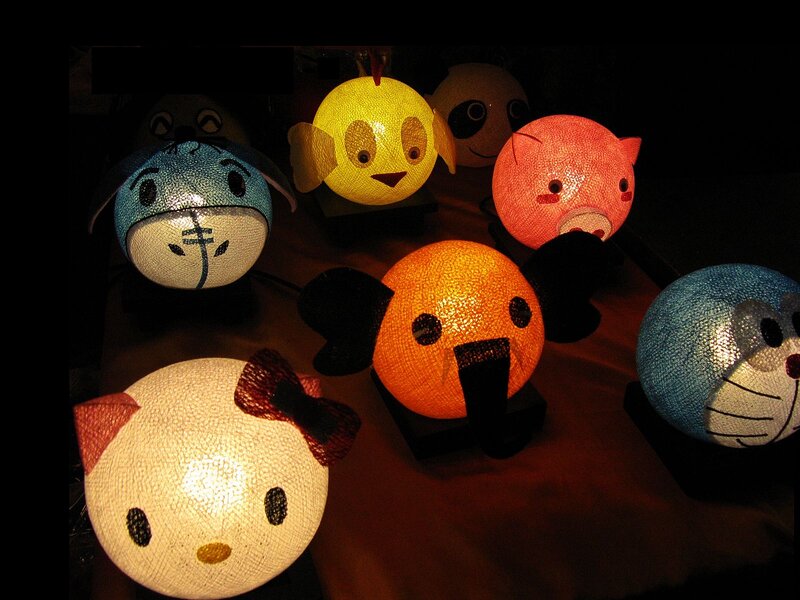 Illuminated Character Lamps
