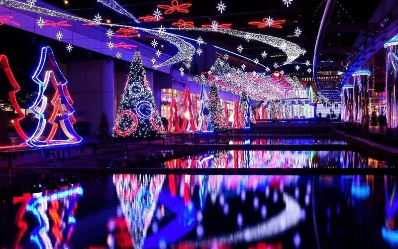 Illuminated Christmas Display