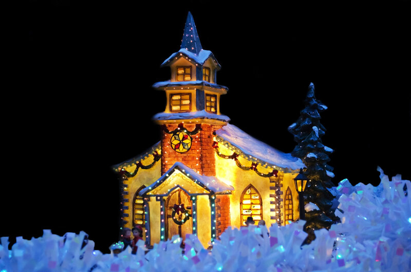 Illuminated Church Model
