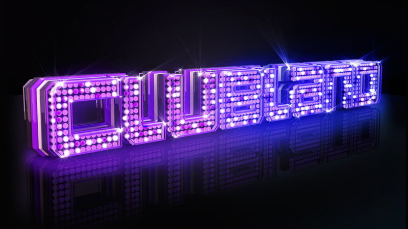 Illuminated Clubland Sign