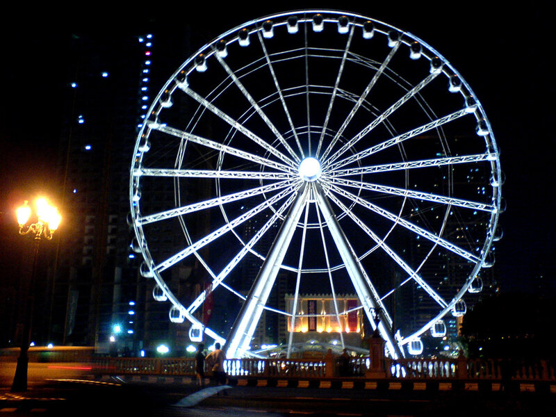 Illuminated Ferris Wheel