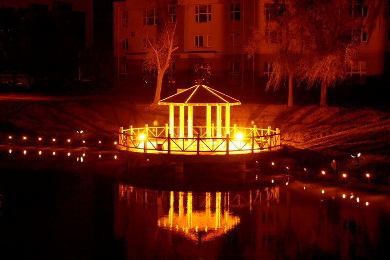 Illuminated Gazebo