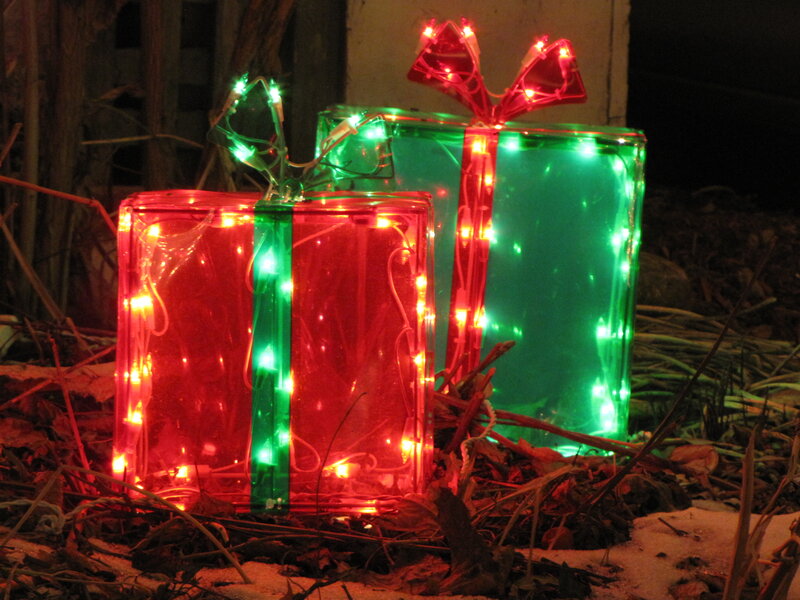 Illuminated Gift Boxes — Red