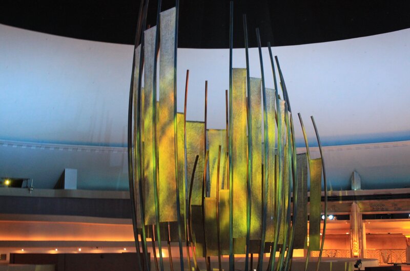 Illuminated Glass Sculpture
