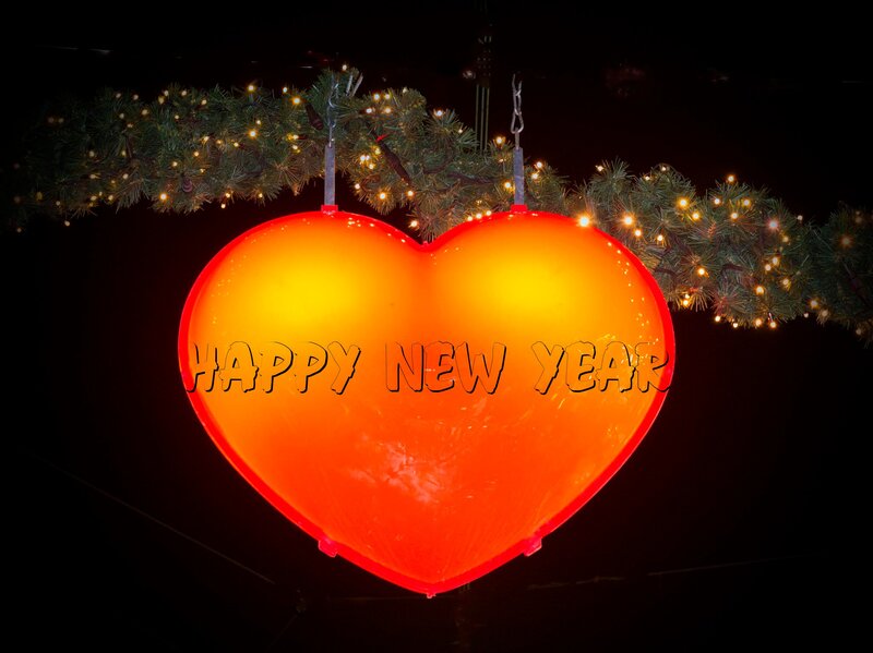 Illuminated Heart Sign