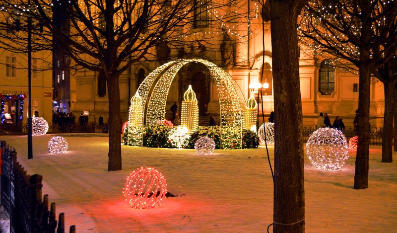 Illuminated Holiday Display