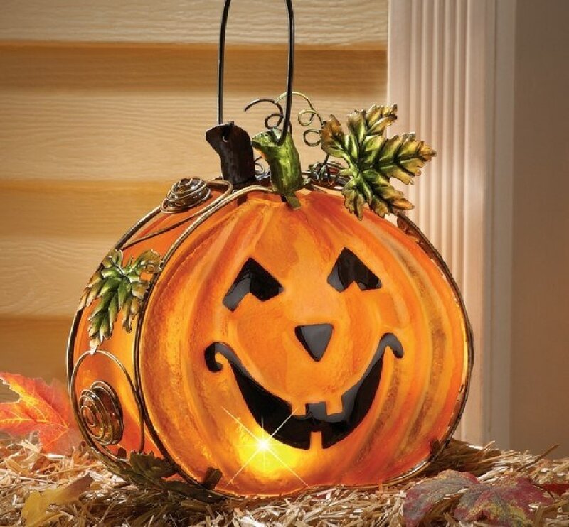 Illuminated Jack-o'-lantern — Orange