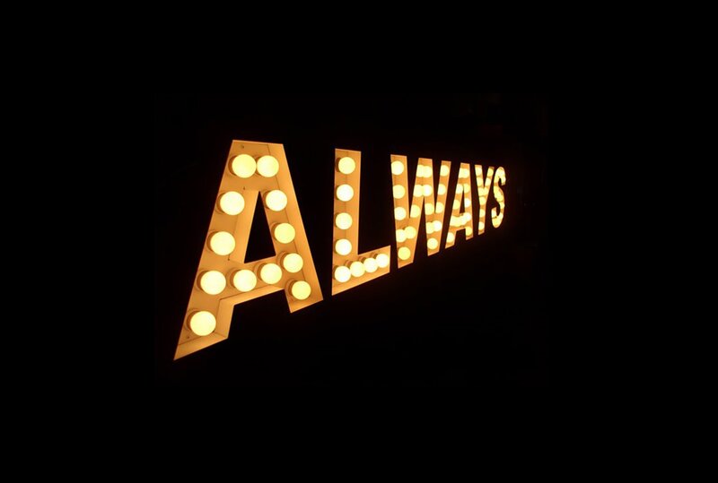 Illuminated Marquee Sign