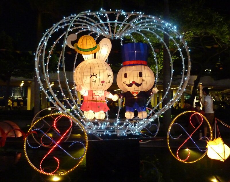 Illuminated Rabbit Lanterns