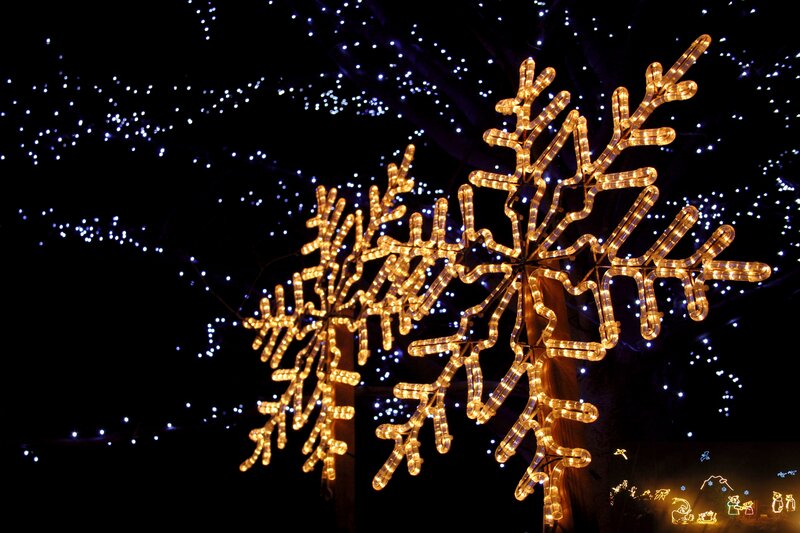 Illuminated Snowflakes