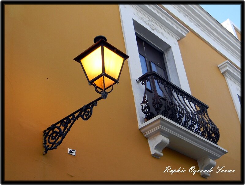 Illuminated Street Lamp