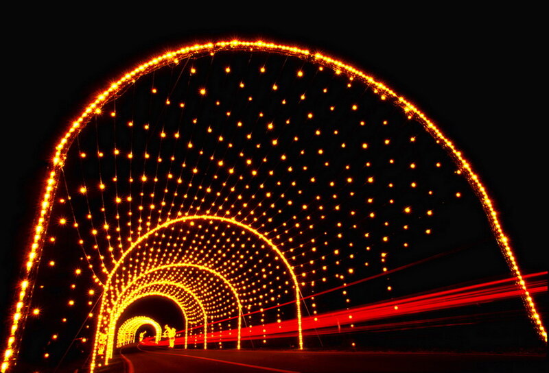 Illuminated Tunnel Arches