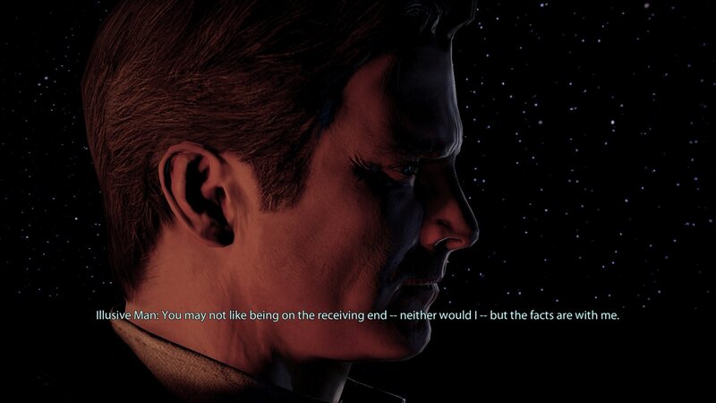 Illusive Man in space