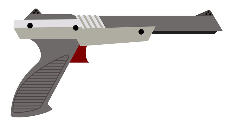 illustrated pistol design