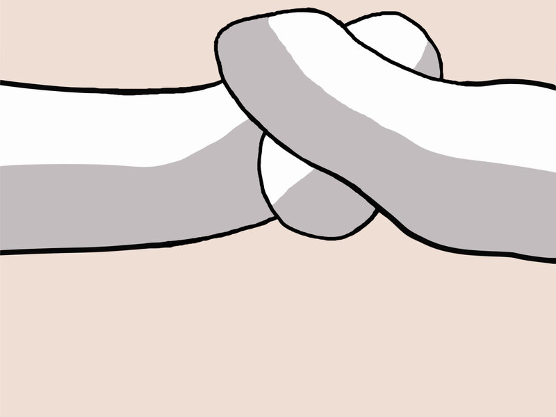 illustration of a knot