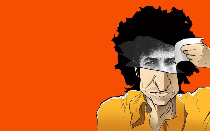 illustration of a man with afro