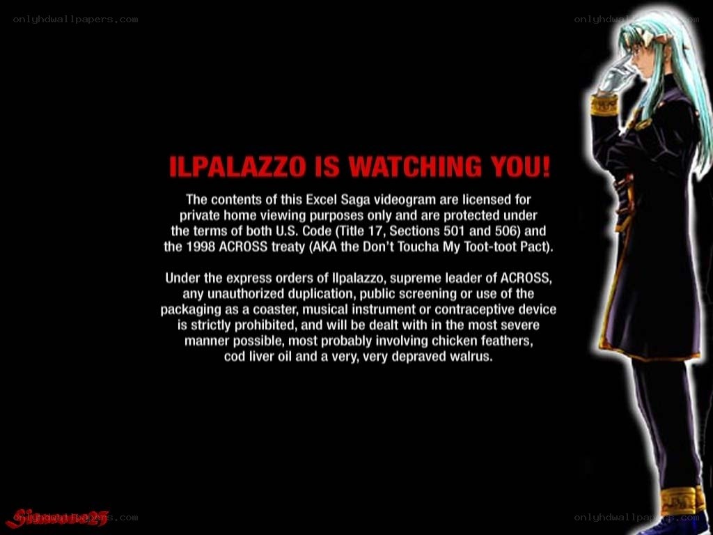 Ilpalazzo warning screen