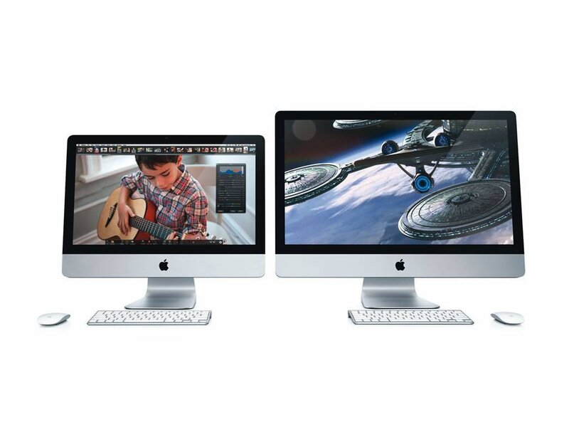 iMac computers with screens